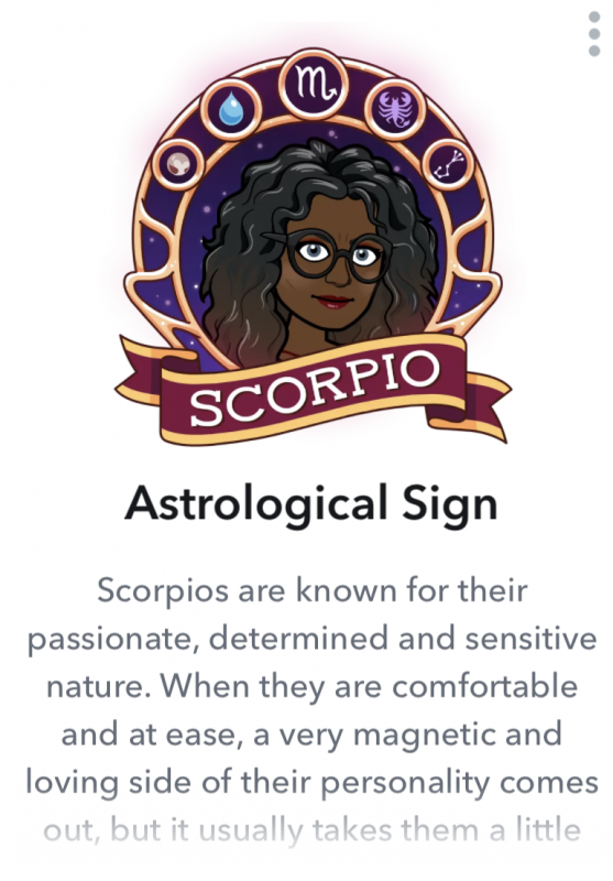 snapchat astrology