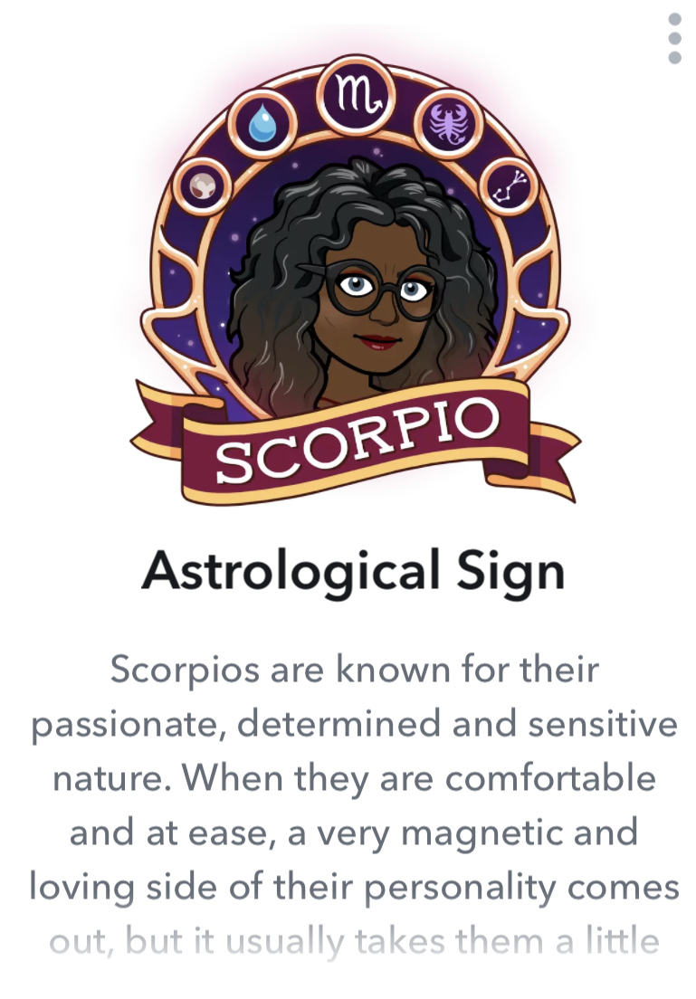how to get astrology sign on snapchat
