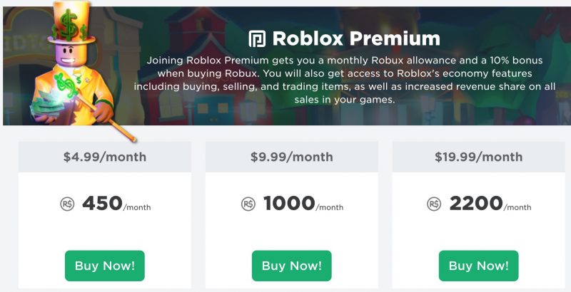 robux membership