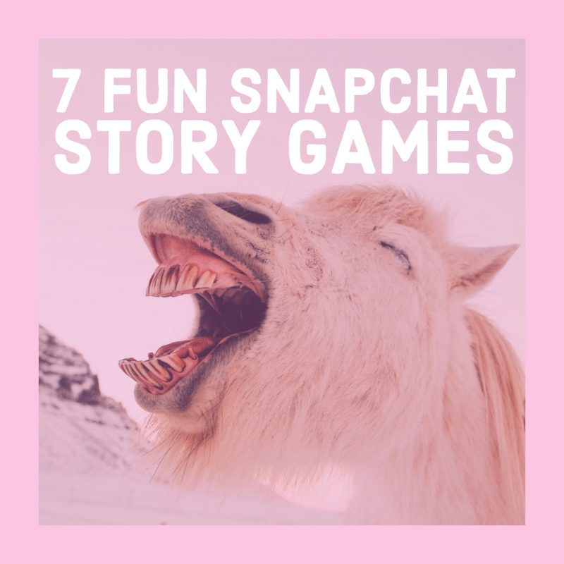 7 Fun Snapchat Story Games Questions Challenges How To Apps