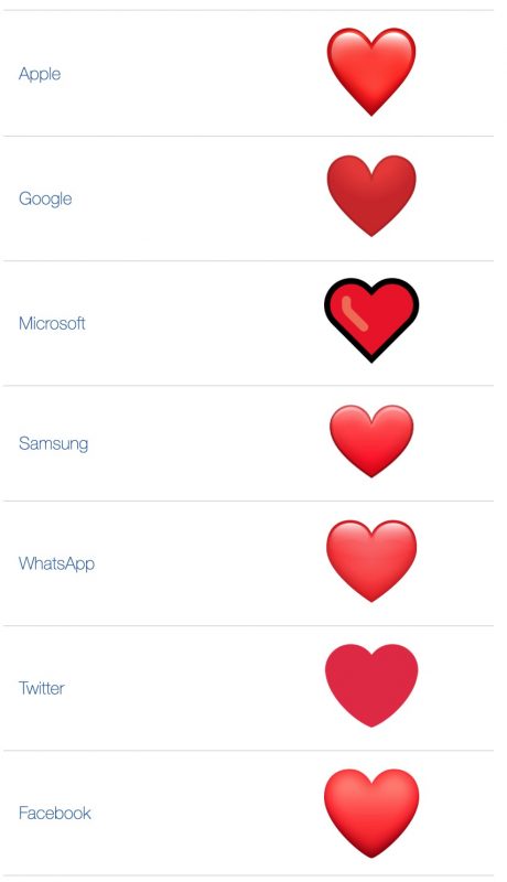 aa784942 various red heart emoji