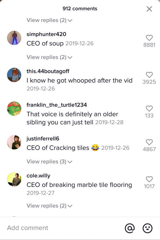 CEO comments