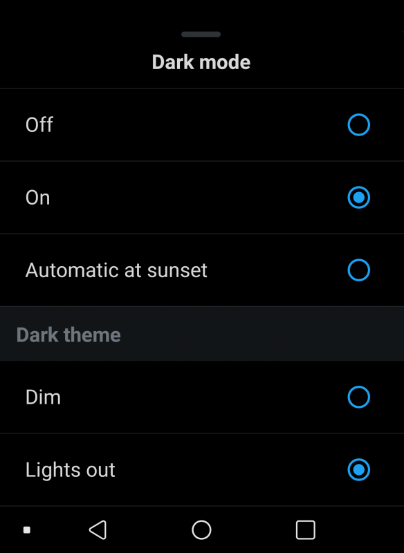 twitter dark mode 2