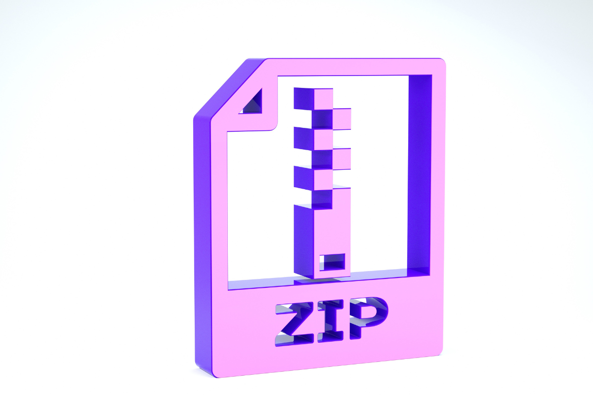 purple zip file